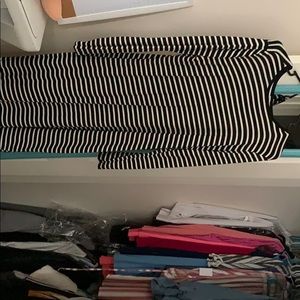 Black and white dress